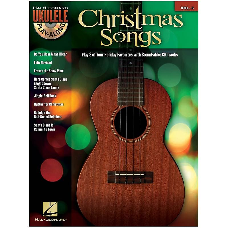 Christmas Songs Ukulele Play-along Series Book Volume 5 