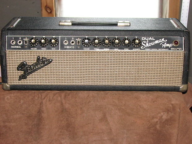 Fender Dual Showman 1966 black tolex image 1