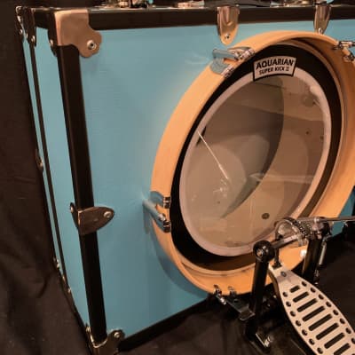 Pan American Drum Company LLC - 16" Customizable Bass Drum - Factory Made "Rochester" Suitcase Drum image 14