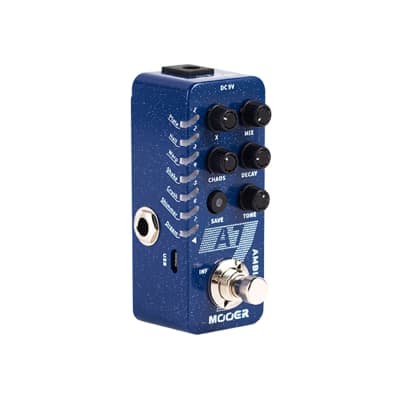 Mooer A7 Ambience Reverb Pedal Built-in 7 Reverb Effects Infinite Sustain Free Shipment image 2
