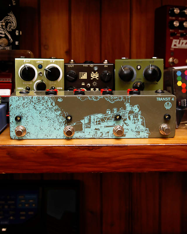Walrus Audio Transit 4 4Channel Switcher Pedal Reverb Australia