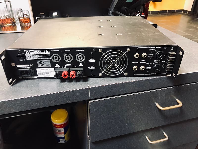 Crest Audio CPX 2600 Stereo Power Amplifier Black | Reverb