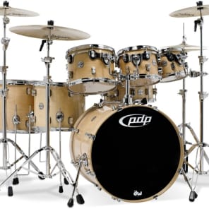 PDP Concept Maple Shell Pack - 7-Piece - Natural Lacquer image 21