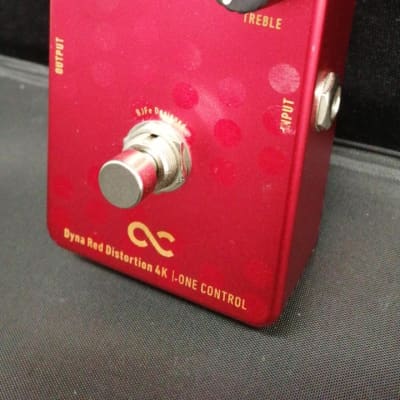 Reverb.com listing, price, conditions, and images for one-control-dyna-red-distortion-4k-pedal
