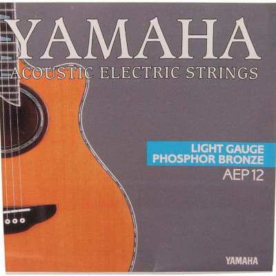 Yamaha AEP12 Phosphor Bronze Light Saitensatz for sale