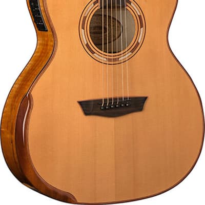 Washburn WCG66SCE Comfort Series, Grand Auditorium, Cedar Top, Acoustic-Electric, Free Shipping image 2