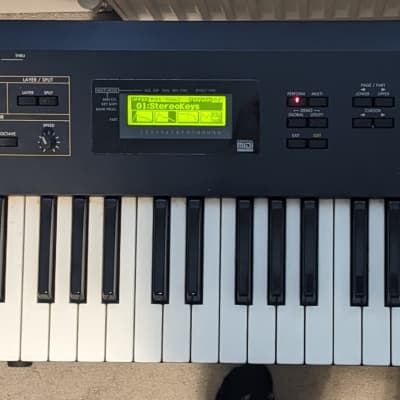 Korg N5EX 61-Key Music Synthesizer 1990s - Black