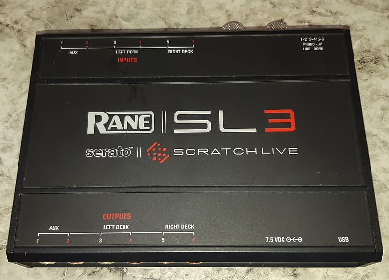 Rane SL3 Serato Scratch Live DJ Interface image 1
