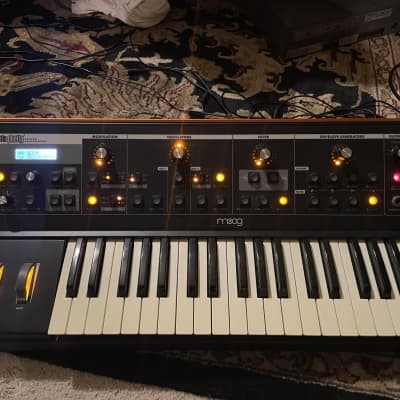 Moog Little Phatty w/ CV IN & OUT mod - Burnt Orange Special Edition - OG Box & Manual