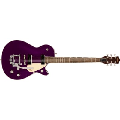 Gretsch G5210T-P90 Electromatic Jet Two 90 Single-Cut with Bigsby - Amethyst image 4