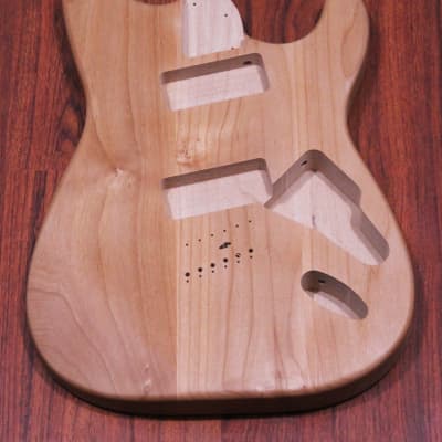 DIY Guitar Kit by Halo Guitars: CLARUS-6 Multiscale (Fanned Fret) Roasted Maple Neck image 2