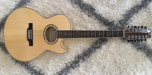 Washburn EA20 12 String 2007 Natural Spruce Acoustic