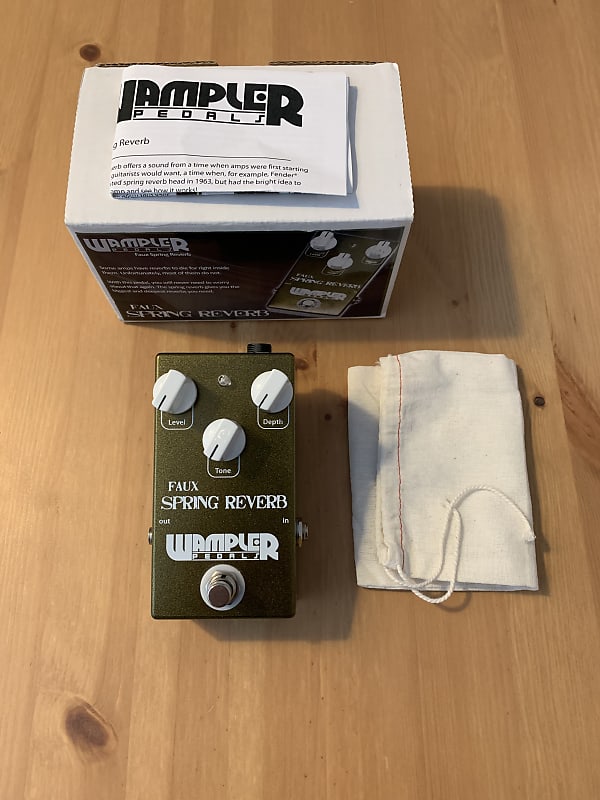 Wampler Faux Spring Reverb (Gold 1st Edition) | Reverb