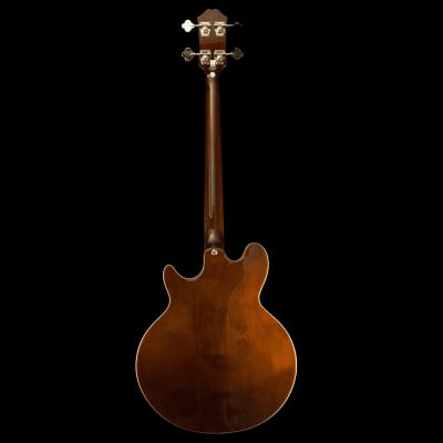 Epiphone Jack Casady Signature Semi Hollow Bass Guitar (Sparkling Burgundy) image 4