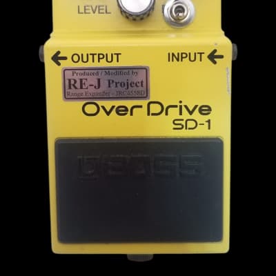 ギター BOSS SD-1 ANALOG.MAN SilverMod Push-Pull Analog Man Boss SD-1/808