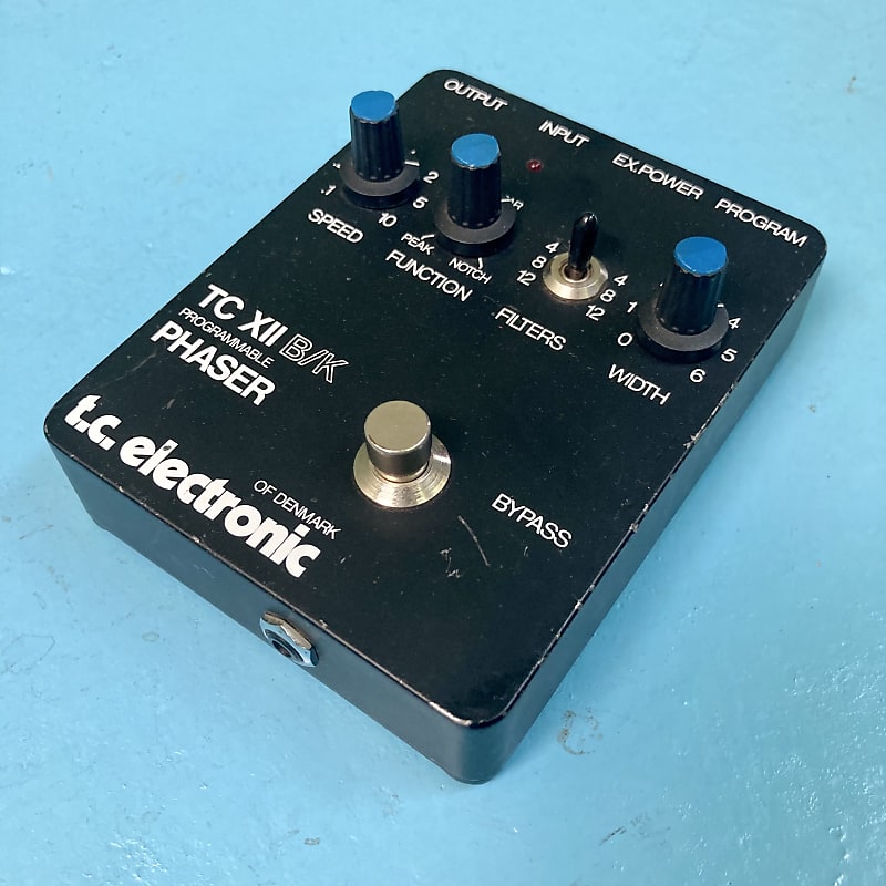 【超貴重品】t.c. electronic TC XII PHASER 414 t.c. electronic TC XII B/K PHASER programable PHASER