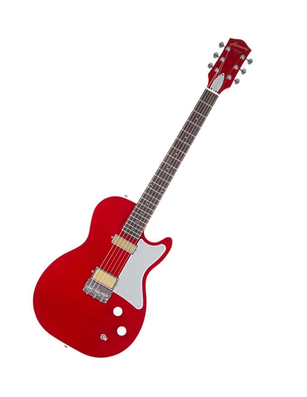 Harmony Standard Jupiter Thinline Electric Guitar w/Case, Cherry -  stringsshop