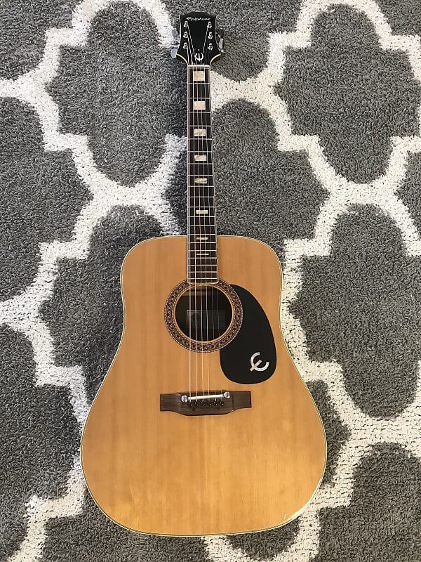 Epiphone FT 150 Bard 1970’s Natural (Blue Label) | Reverb