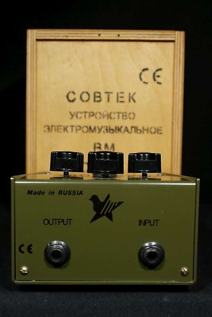 ギター SOVTEK Big Muff Army Green Tall Font Tall Font Russian — Wren and Cuff
