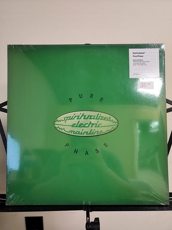 Used Spiritualized Electric Mainline–Pure Phase-2xLP-Limited Edition-Glow In The Dark image 1