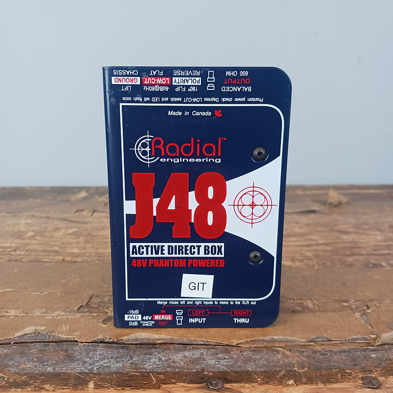 Radial J48 Active DI Box | Reverb