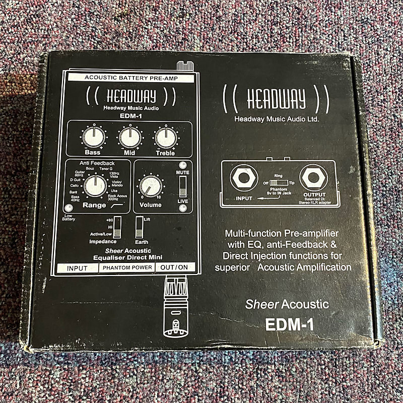 Headway EDM-1 - Black | Reverb Headway EDM-1 - Black | Reverb