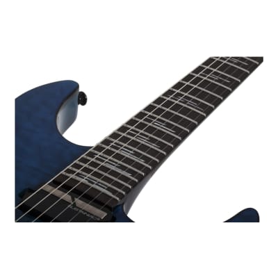 Schecter Reaper-6 FR S Elite 6-String Electric Guitar with Wenge Fretboard (Right-Handed, Deep Ocean Blue) image 6