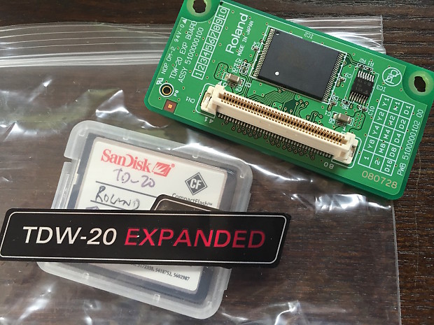 Roland td 20 shop expansion card