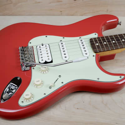 Fender American Special Stratocaster Partscaster HSS Fiesta Red Robert Cray Neck w/ Hard Case image 4