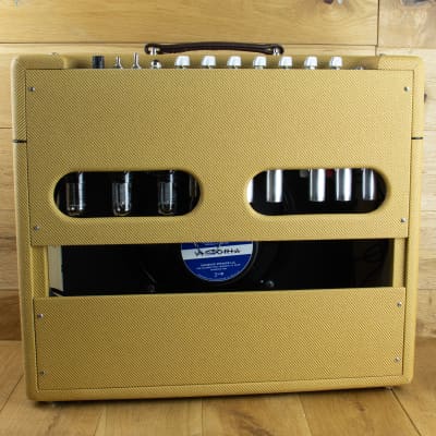 Victoria Amplifier Silver Sonic 112 Combo, Tweed, with 1/2 Power Switch image 3