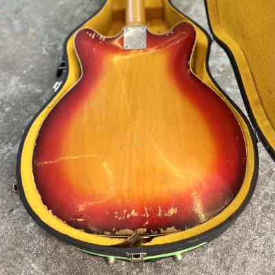 Fender Coronado XII 1967 - Sunburst original vintage USA electric 12 string image 11