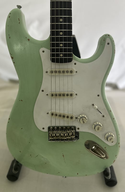 Rittenhouse vintage relic stratocaster 2023 - Surf Green image 1