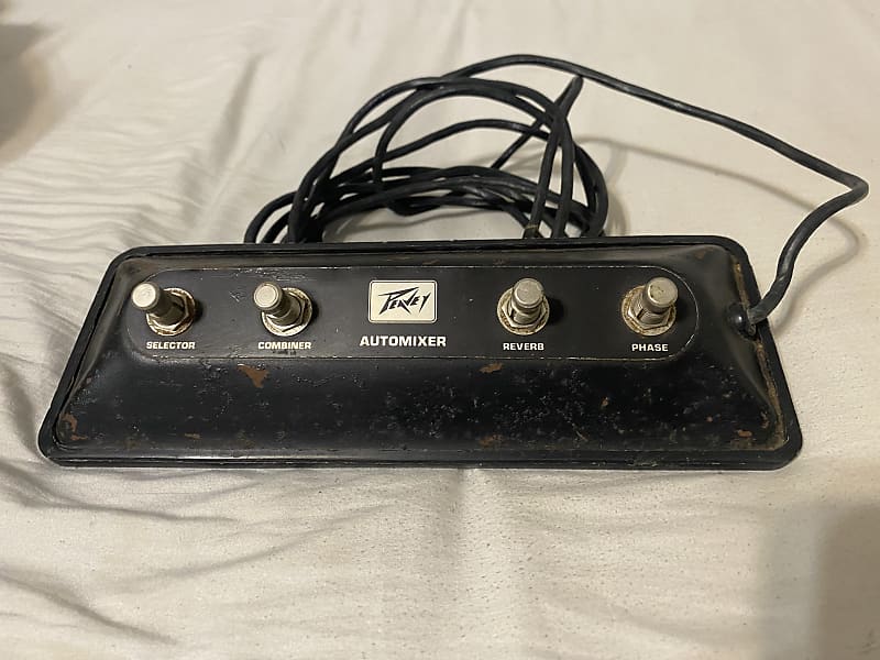 Peavey Automixer Mid 90s - Black pedal | Reverb