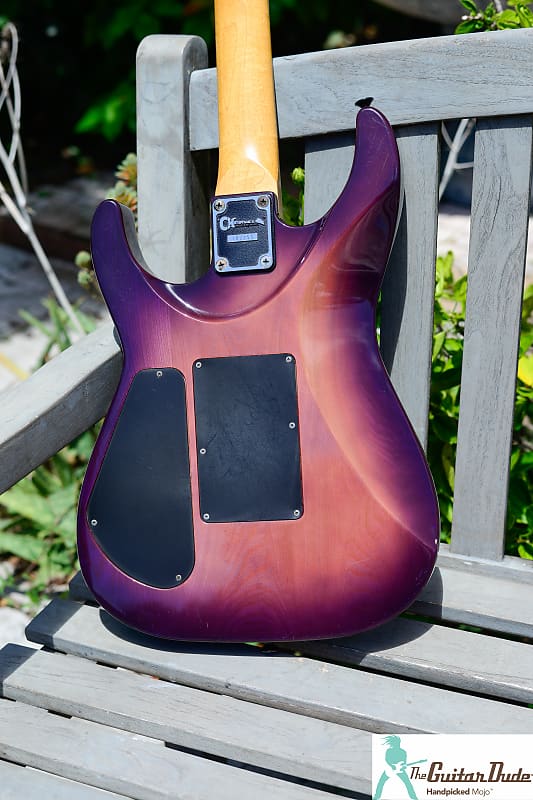 1992 Charvel Jackson CDS-075-SSH STVB (See Through Violet