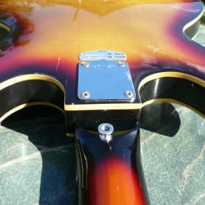 Teisco EP-2T Hollow Body Electric Guitar Japan Vintage Teisco EP-2T Hollow Body Electric Guitar Japan Vintage