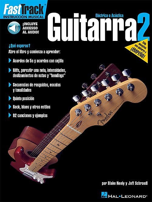 FastTrack Guitar Method Spanish Edition Level 2 Book image 1