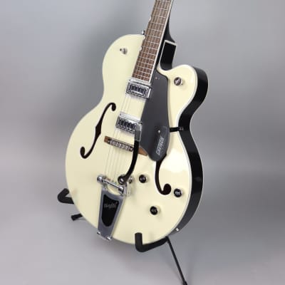 Gretsch G5420T Electromatic Classic Hollow Body Single-Cut with Bigsby Vintage White/London Grey image 9