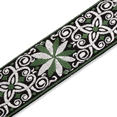 Levy's M8HT-11 2" Jacquard Weave Hootenanny 60's Style Guitar Strap image 4