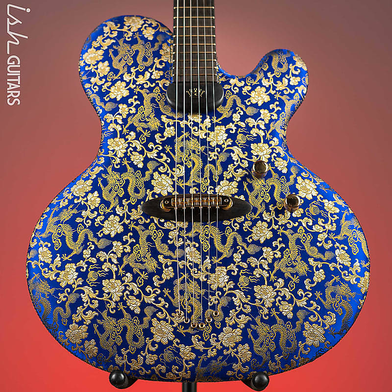 2017 Ritter Princess Isabella Blue Dragon #6 of 25 Fabric Guitar image 1