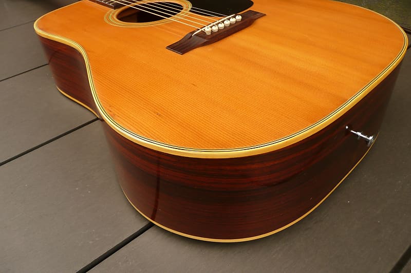 1973 JUMBO J-25 by Tahara Gakki Hand Made Guitar Japan | Reverb