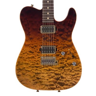 Tom Anderson Guitarworks Cobra - Tiger Eye Reverse Surf w/Binding - Custom Boutique Electric Guitar - NEW! for sale