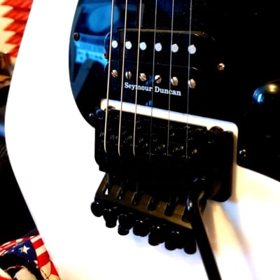 ⚡Jackson Guitar - Adrian Smith [ Iron Maiden ] | Seymour Duncan Humbucker | White - Electric Guitar⚡ image 6