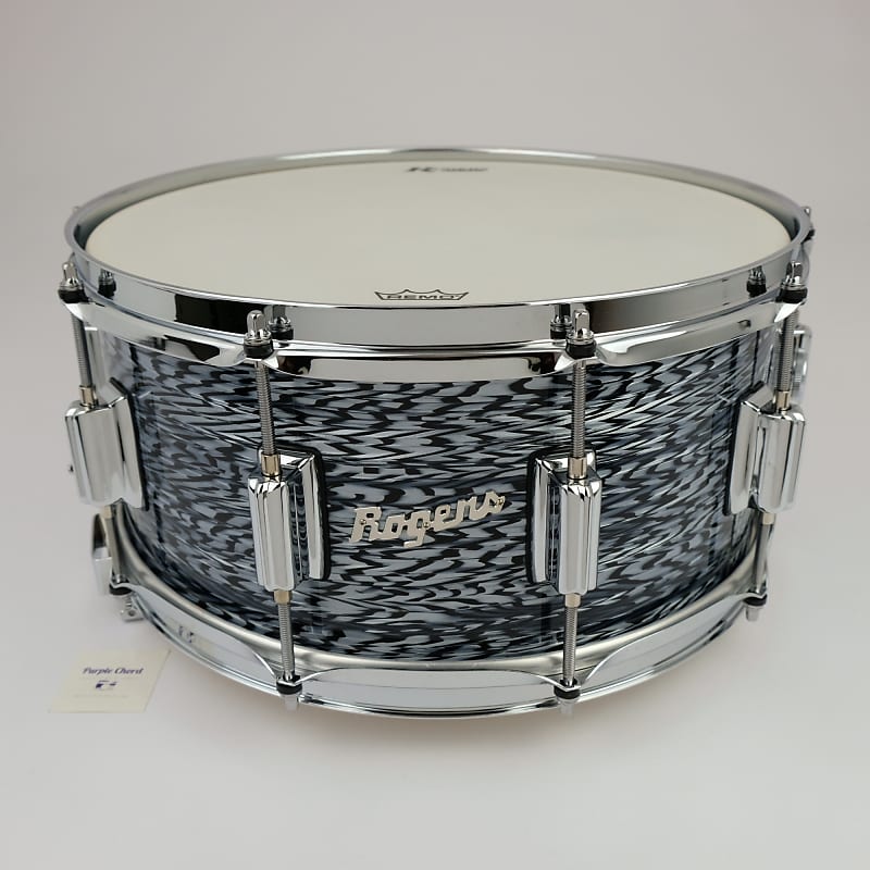 Rogers Dyna-Sonic 5x14 Wood Snare Drum with Beavertail Lugs 1960s