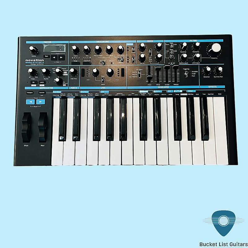 Novation Bass Station II 25-Key Analogue Synthesizer | Reverb