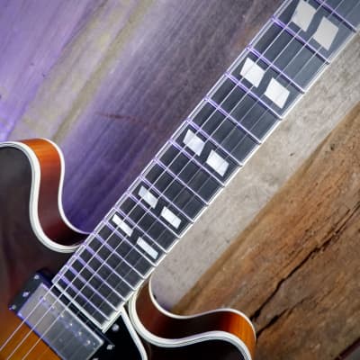 Eastman T59/v-SB - Sunburst Antique Varnish + 2 FREE Packs of Strings & Pick Variety Pack image 12