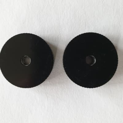 Set of 2 Jaguar and Jazzmaster Roller Rotary Knobs fits USA Fender new image 3