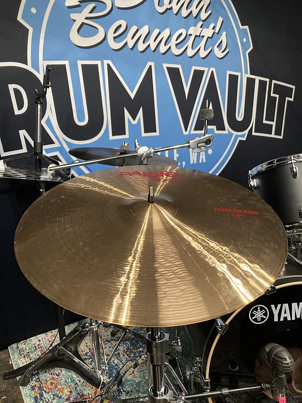 David Garibaldi's Tower of Power, Paiste 18" 3000 Series Thin Crash Cymbal 1980's 1450g (P #27) image 1