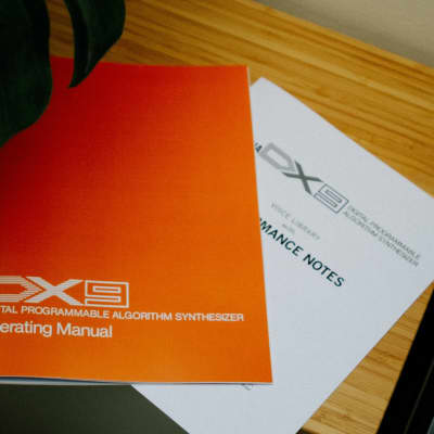 YAMAHA DX9 Operating Manual + Performance Notes | High quality 2020 Reprint image 2