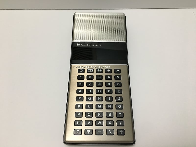 Texas Instruments Language Translator 1979 Robot Voice