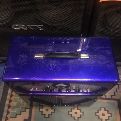Soldano Speedster Head and Cab Guitar Amp 1997 Metallic Purple Lacquer image 7